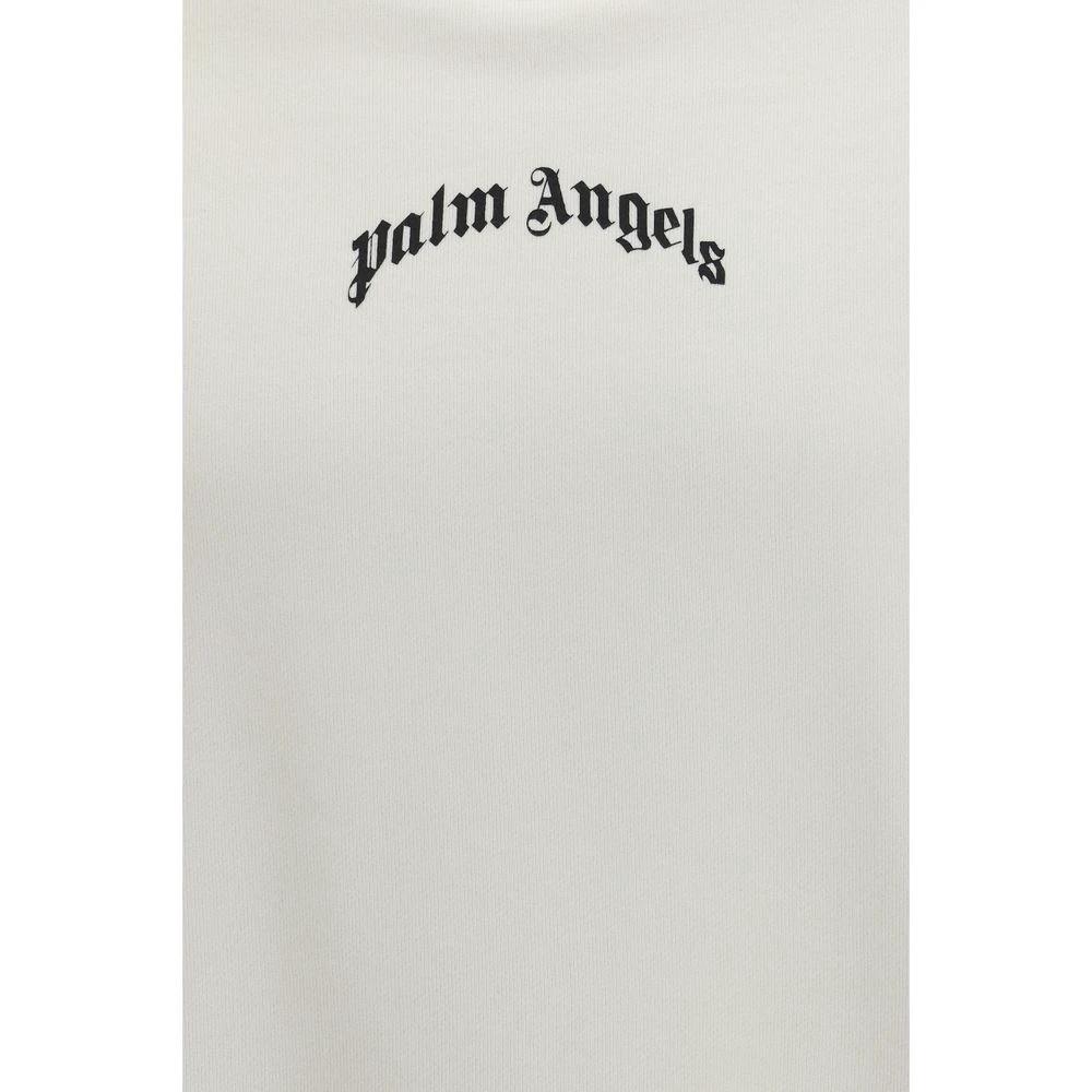 Palm Angels Beige Cotton Sweatshirt