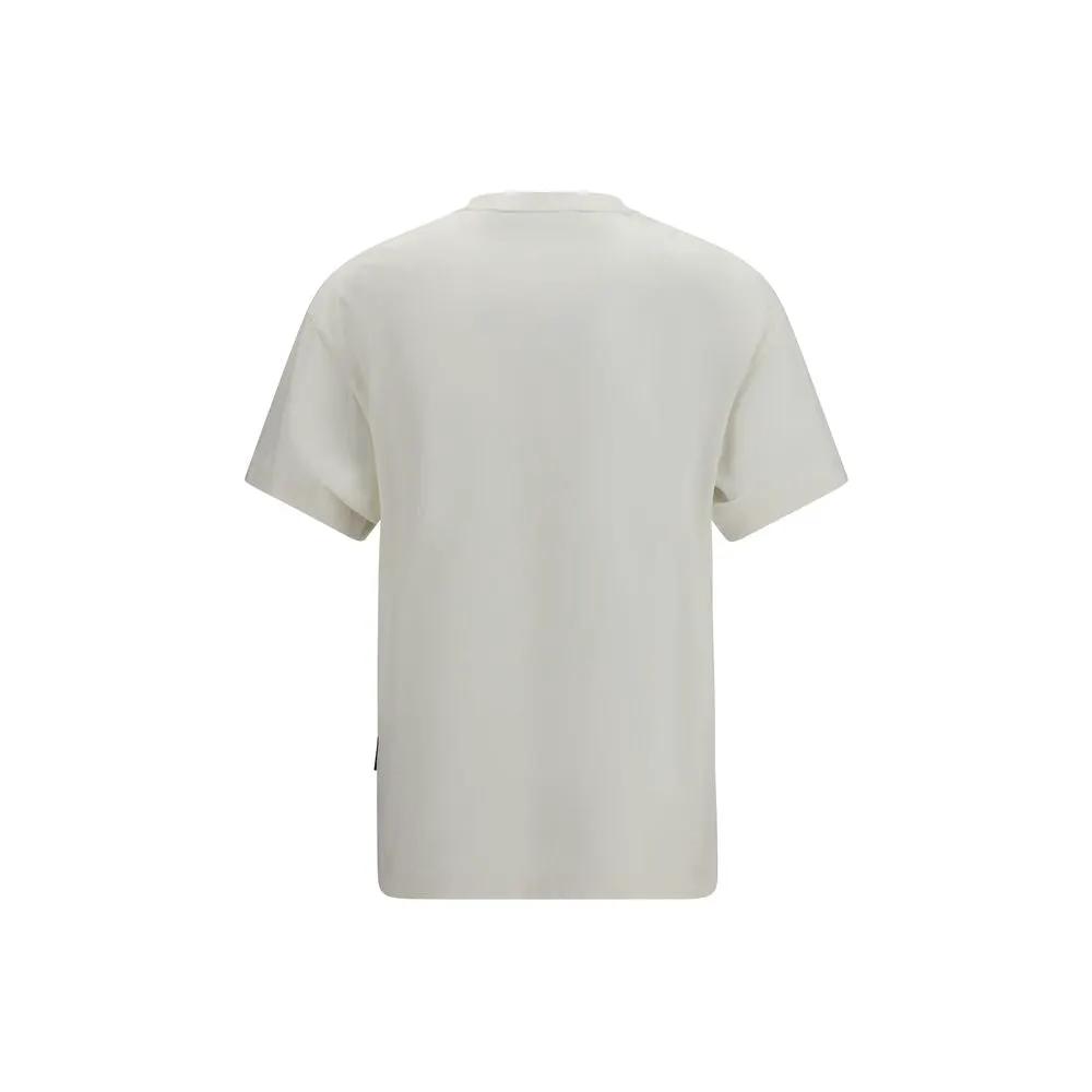T-shirt en coton beige Palm Angels