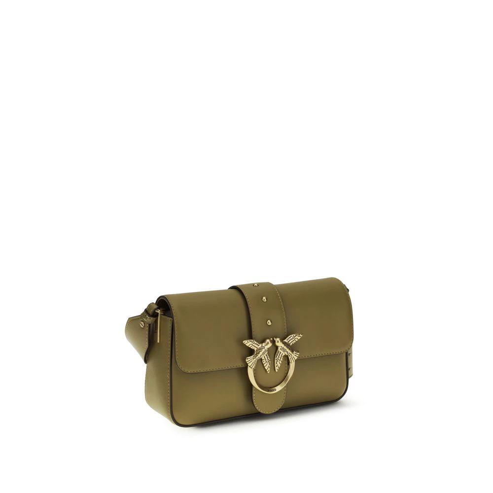 Sac bandoulière PINKO Bos Taurus en cuir de veau bicolore