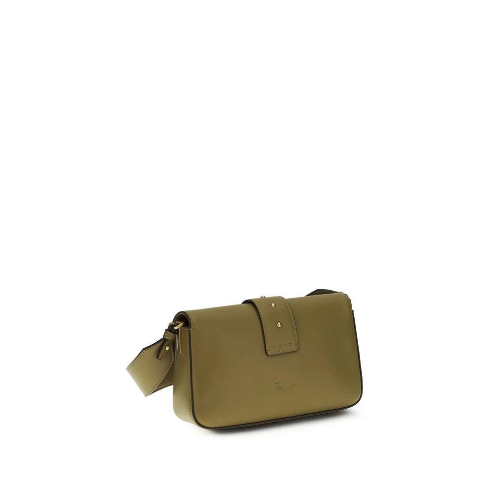 Sac bandoulière PINKO Bos Taurus en cuir de veau bicolore