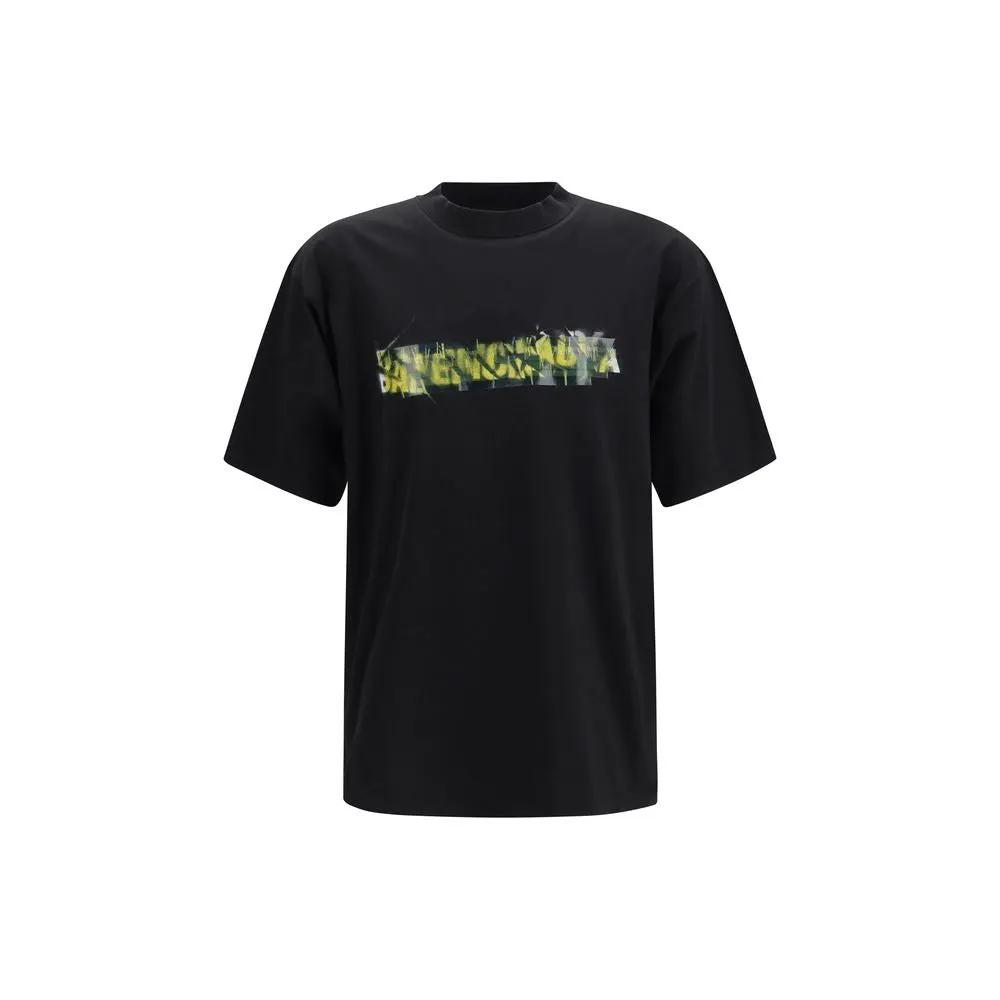 Balenciaga Black Cotton Sportswear