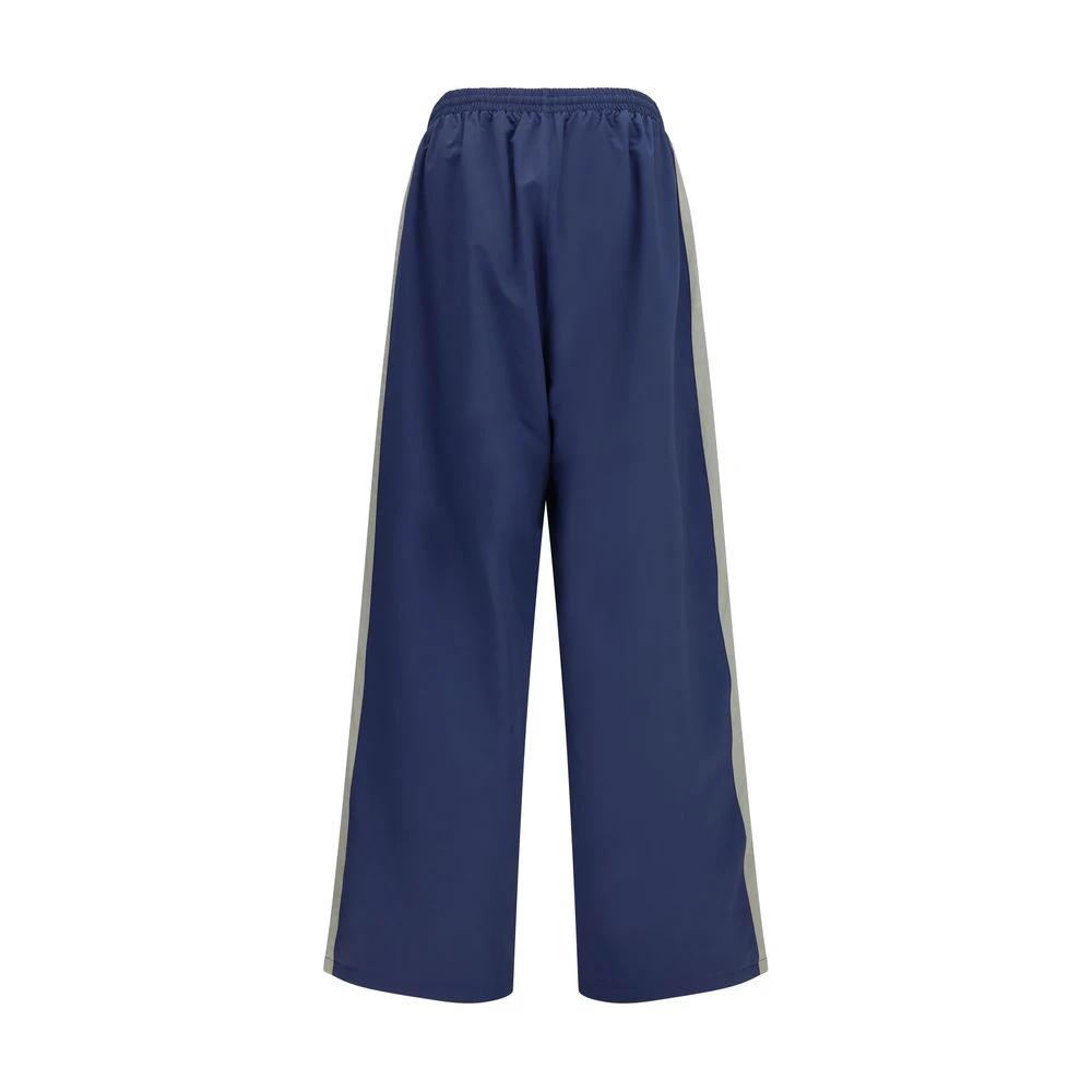 Pantalon de jogging Balenciaga en polyester bleu