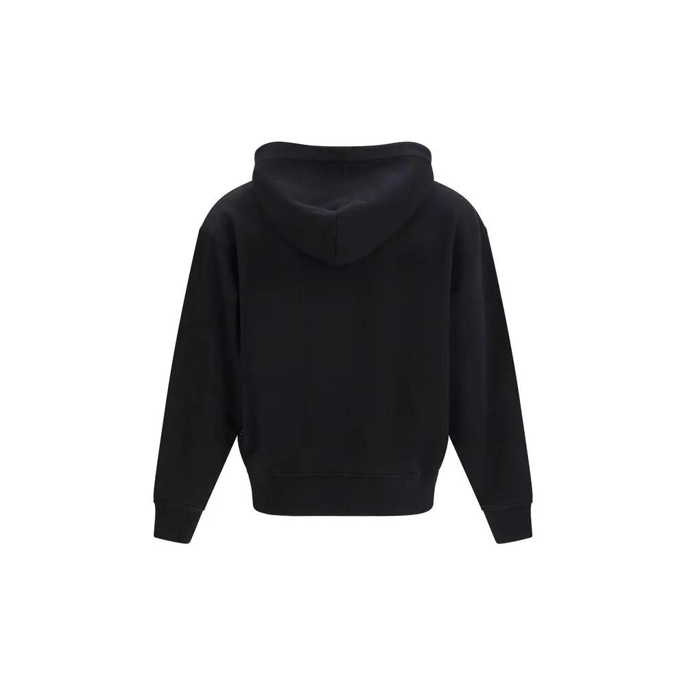 Palm Angels Black Cotton Sweatshirt