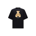 Palm Angels Black Cotton T-Shirt