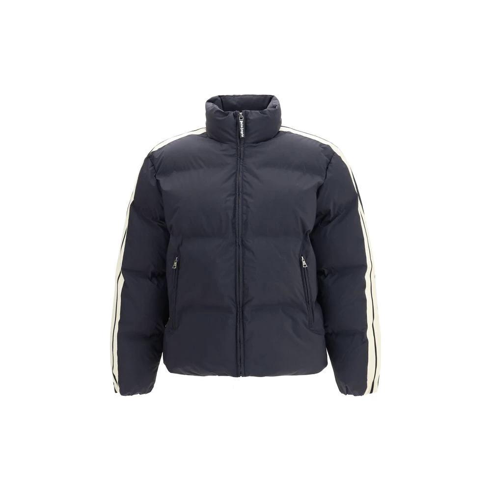 Palm Angels Veste longue en polyamide noir