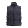 Palm Angels Blouson sans manches en polyamide noir