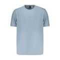 T-shirt Hugo Boss Azzurro en coton pour homme
