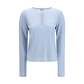 Miu Miu Sportswear en Cachemire Bleu