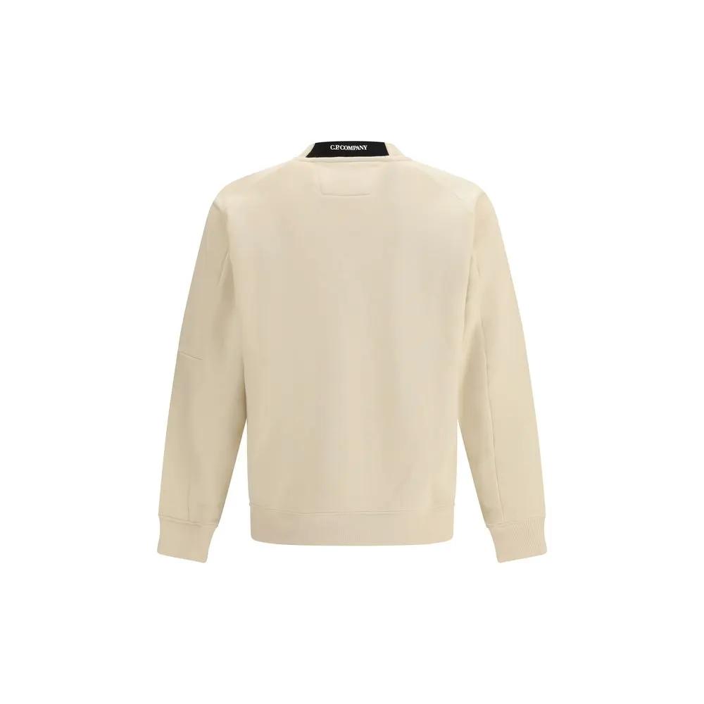 C.P. Company Beige Cotton Sweatshirt
