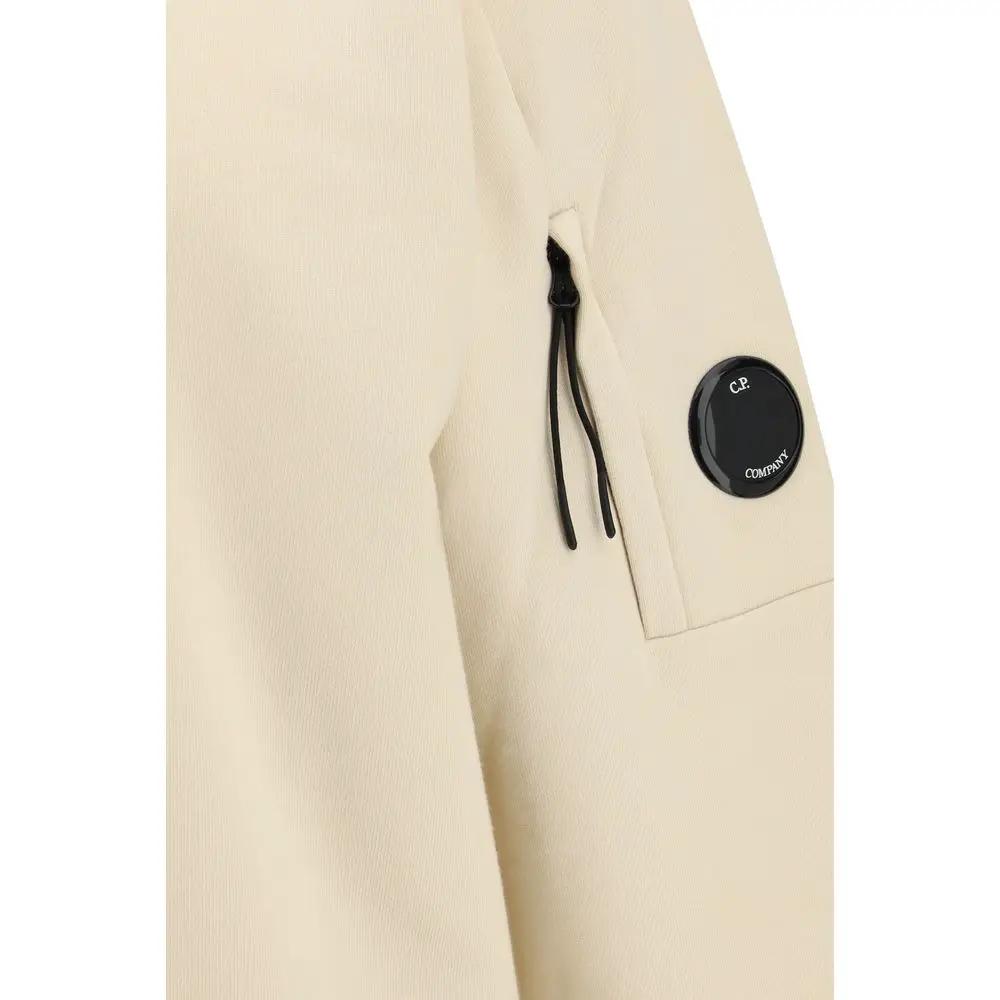 C.P. Company Beige Cotton Sweatshirt