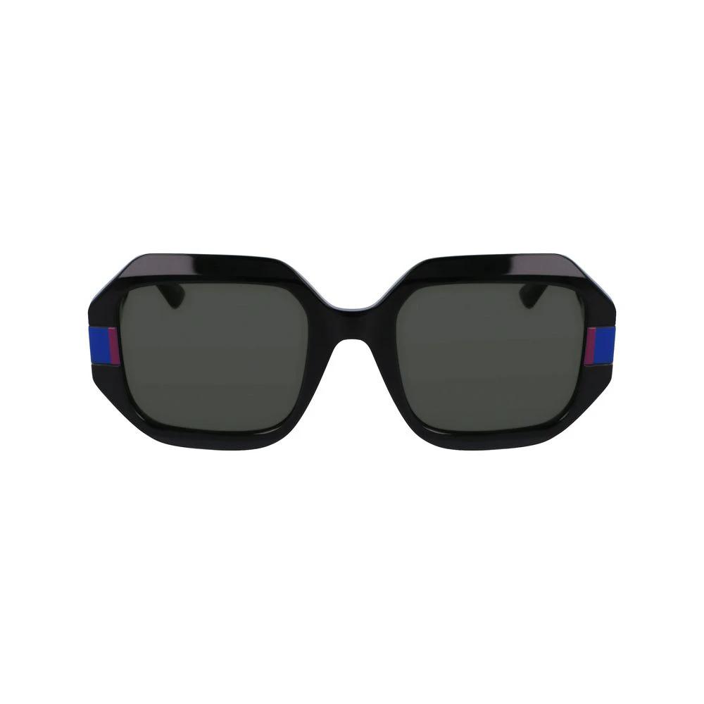 Karl Lagerfeld Black Injected Sunglasses