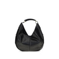 Saint Laurent Black Calf Leather Bos Taurus Shoulder Bag