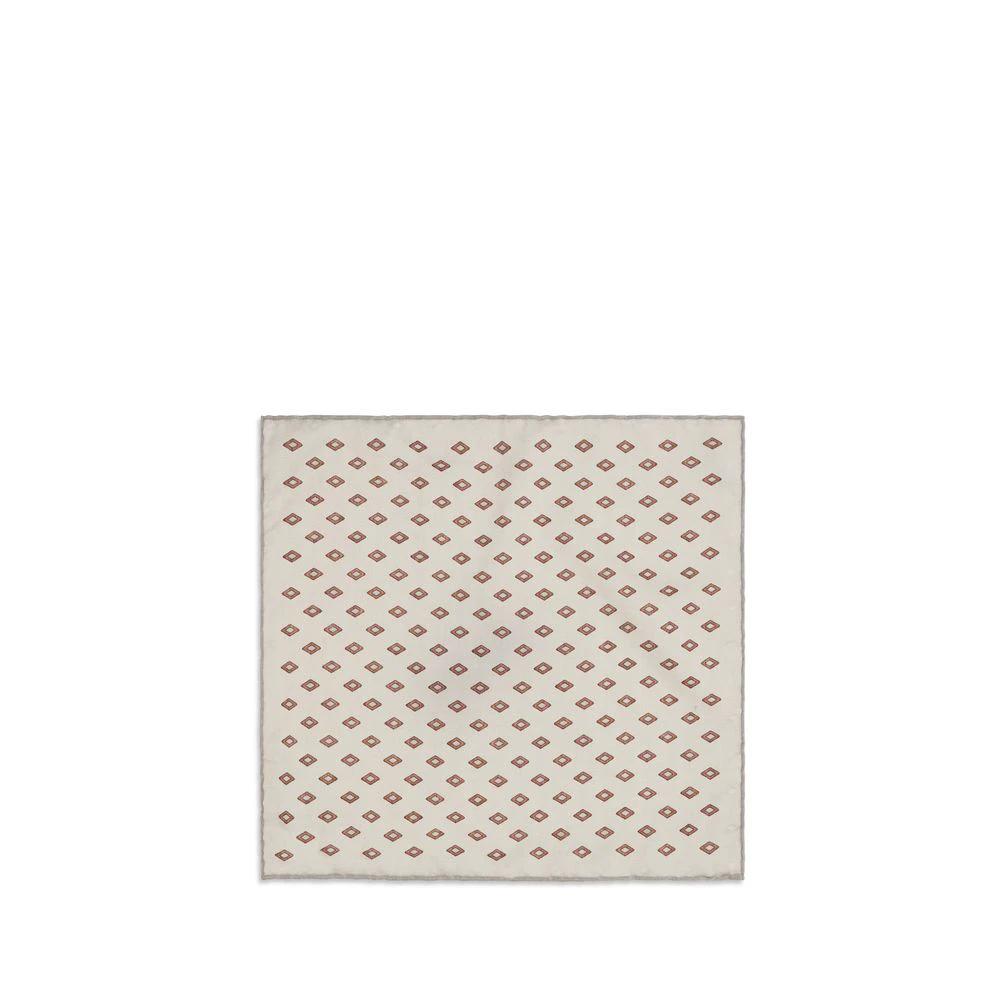 Brunello Cucinelli Multicolor Silk Scarf