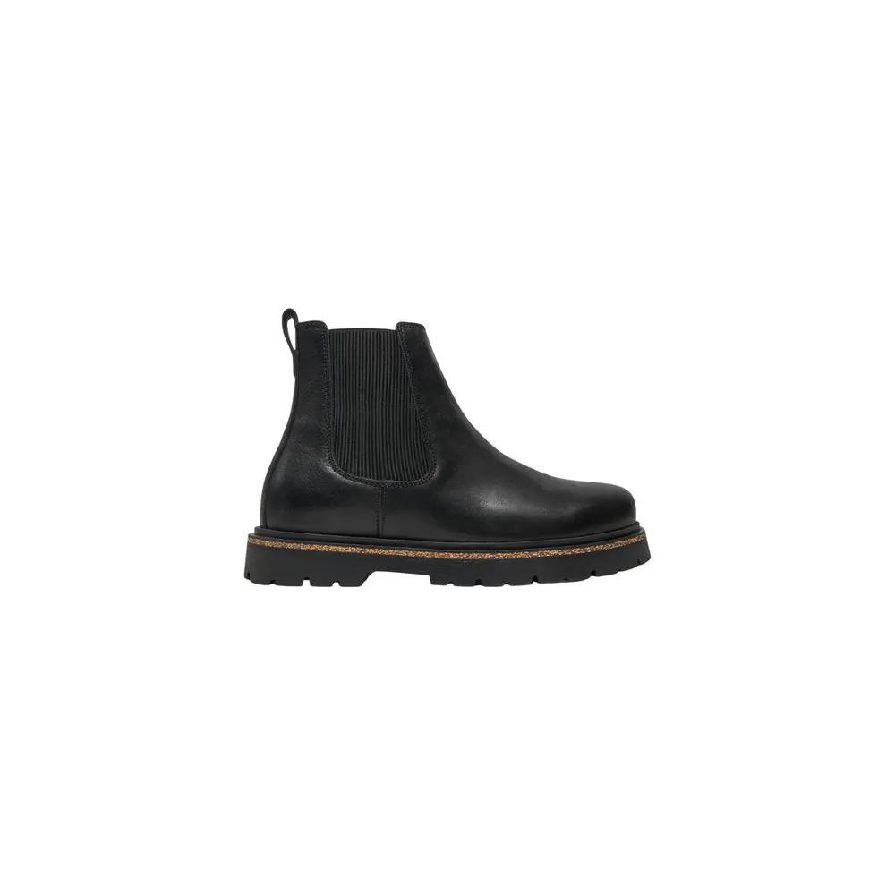 Birkenstock Black Leather Ankle Boots