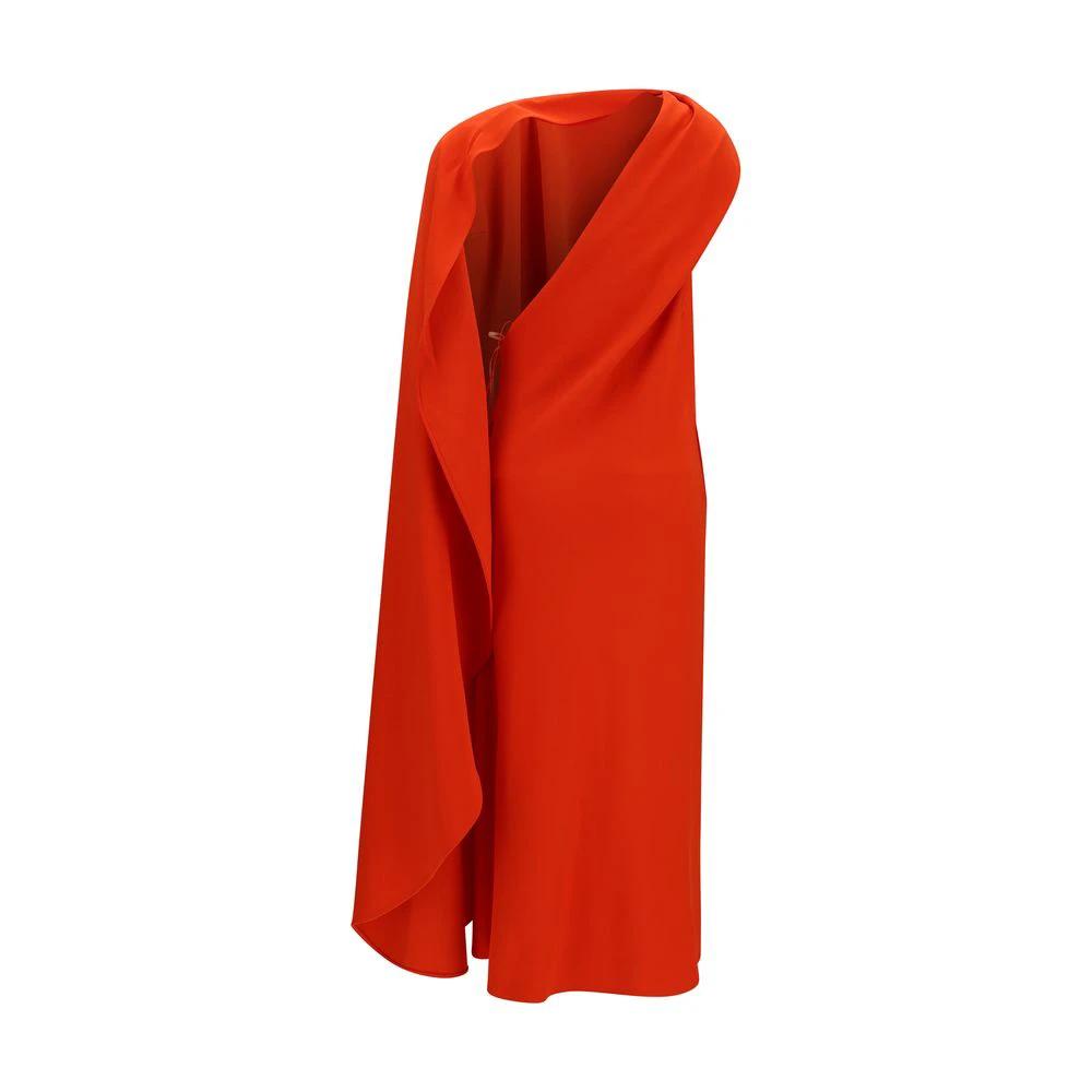 Women’s Silk Maxi Dress – Balenciaga Draped Elegant Designer Gown SS26