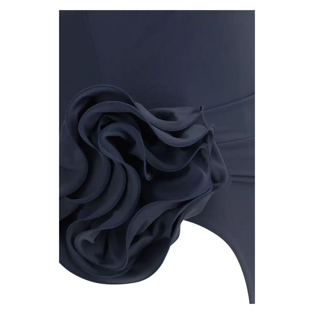 Magda Butrym Gray Polyamide One-Piece Swimsuit