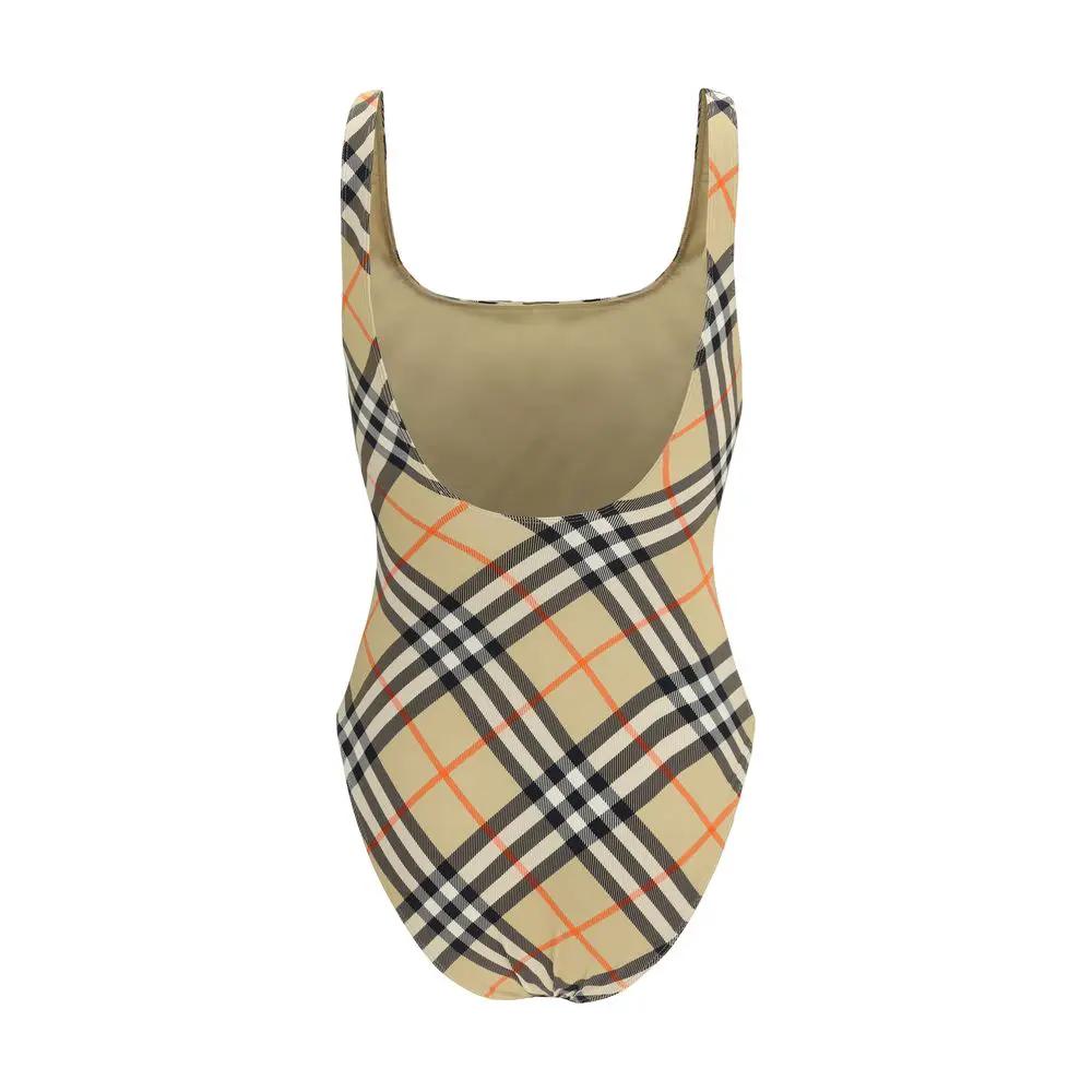 Burberry Beige Polyamide One-Piece Swimsuit
