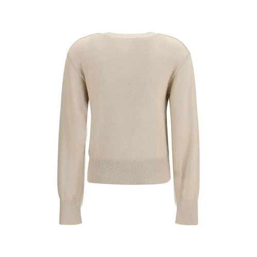 Sweat-shirt Burberry en polyester beige
