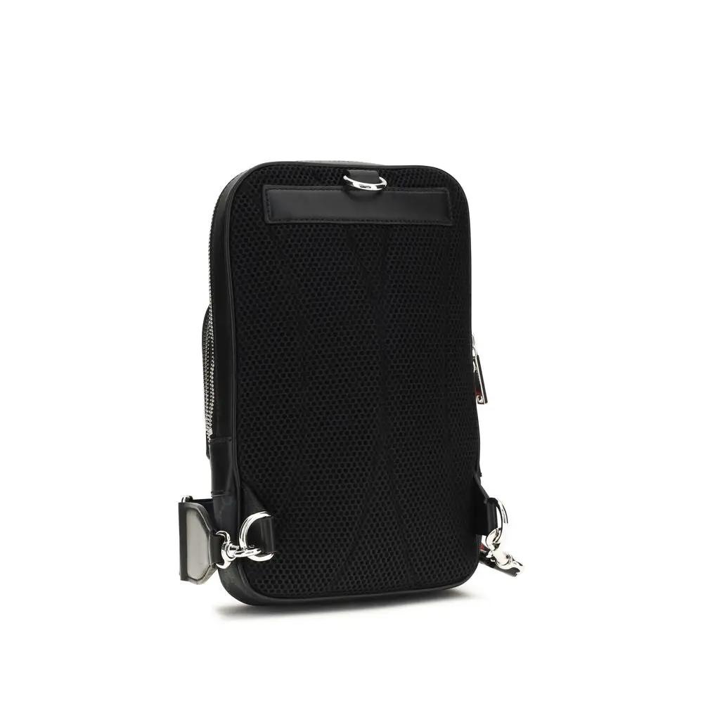 Sac bandoulière Gucci noir en polyuréthane