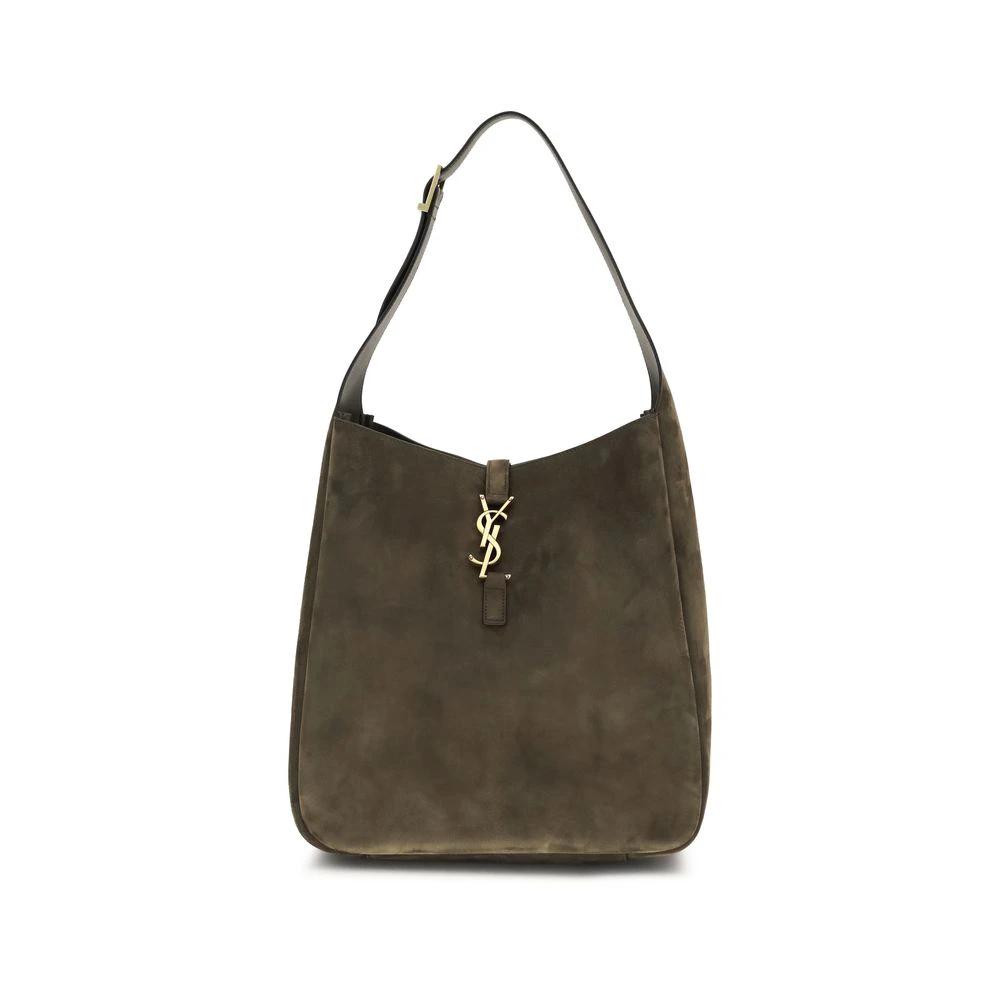 Sac bandoulière Saint Laurent Bos Taurus en cuir de veau bicolore
