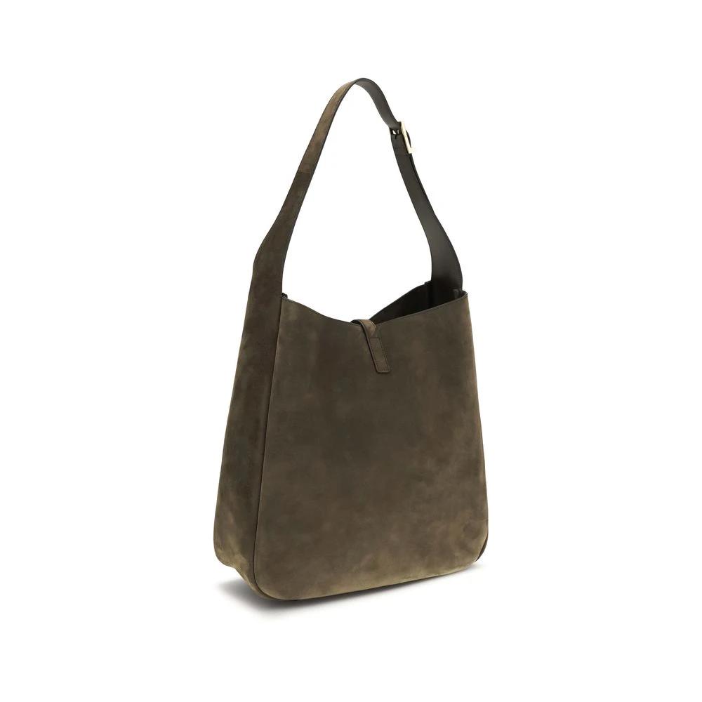 Sac bandoulière Saint Laurent Bos Taurus en cuir de veau bicolore