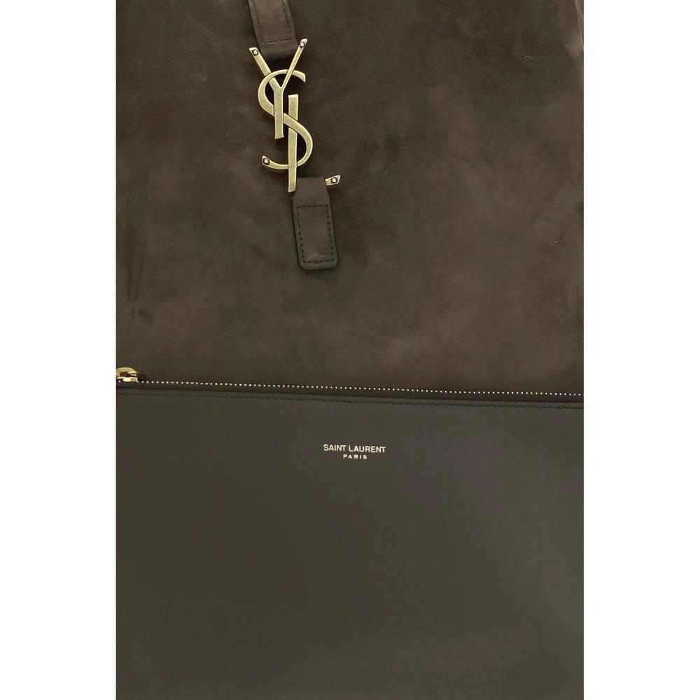 Sac bandoulière Saint Laurent Bos Taurus en cuir de veau bicolore