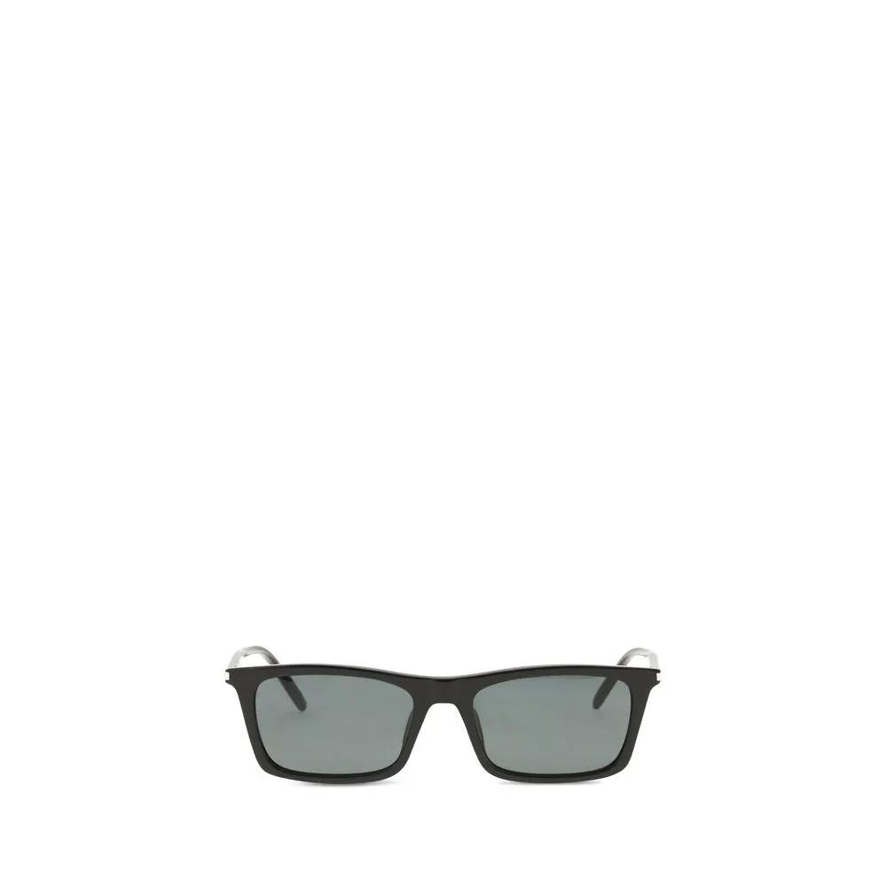 Lunettes de soleil Saint Laurent en acétate noir