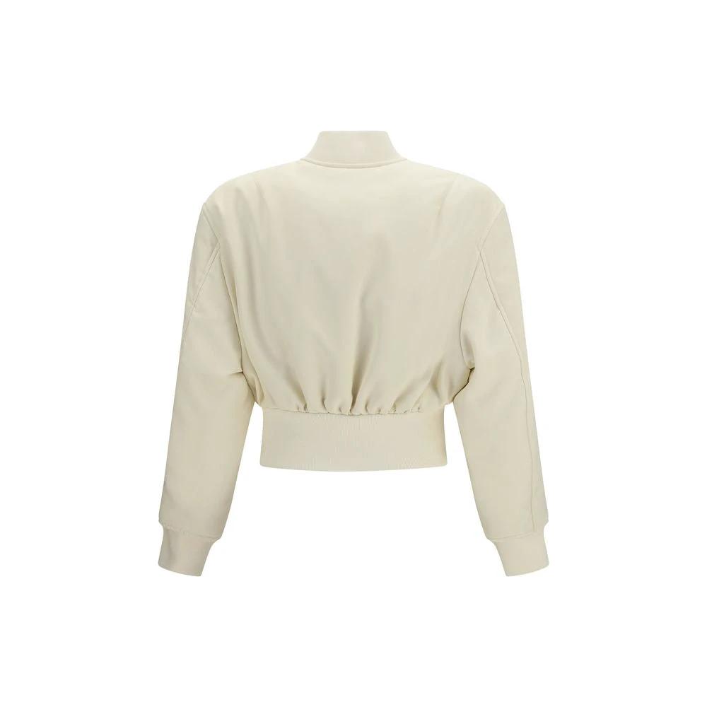 Bomber Balenciaga en polyester beige