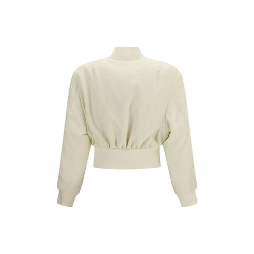 Balenciaga Beige Polyester Bomber