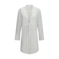 Maison Margiela Robe décontractée en coton blanc