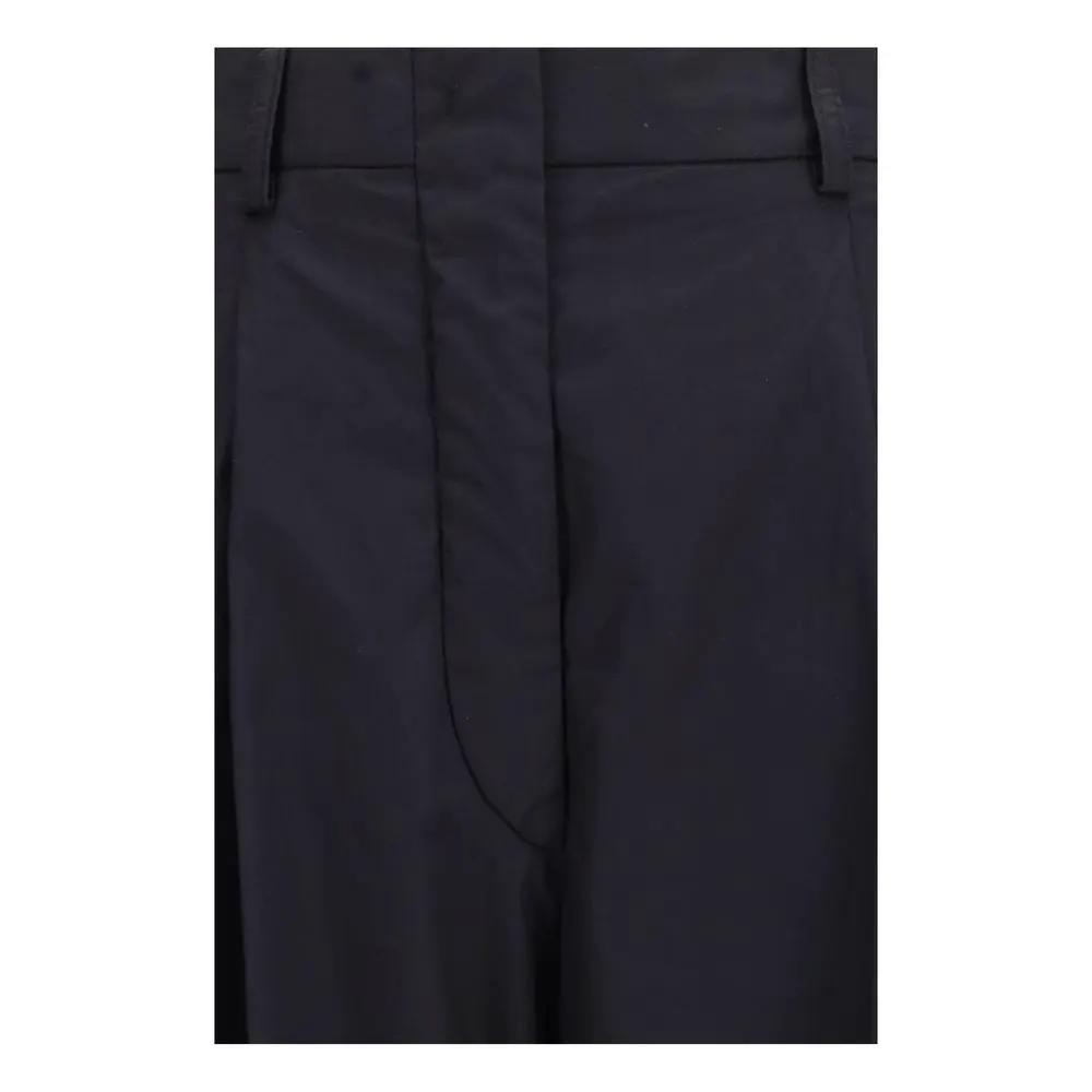 Le tout dernier pantalon décontracté en coton noir