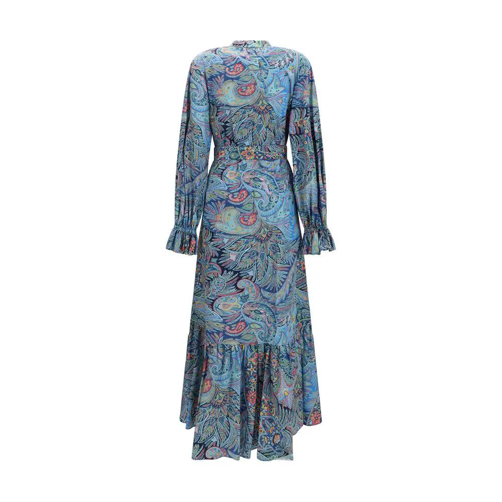 Robe décontractée Etro en coton bleu