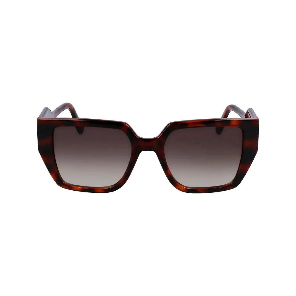Lunettes de soleil marron injectées Karl Lagerfeld