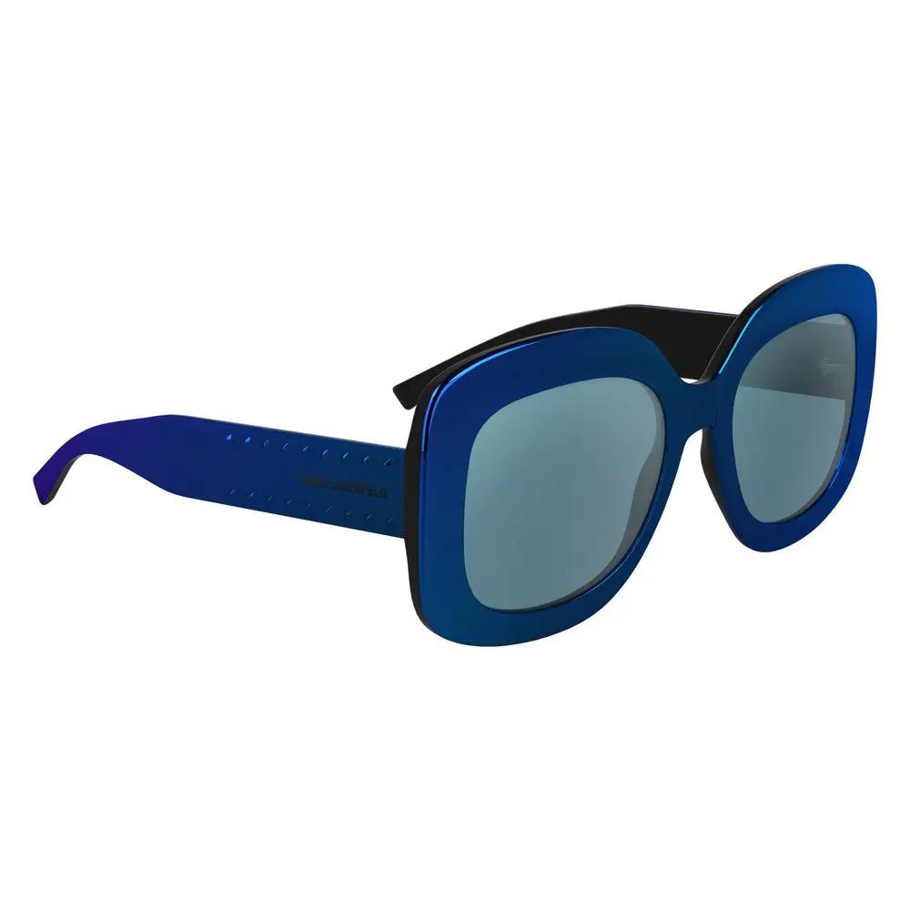 Lunettes de soleil Karl Lagerfeld à injection de bleu