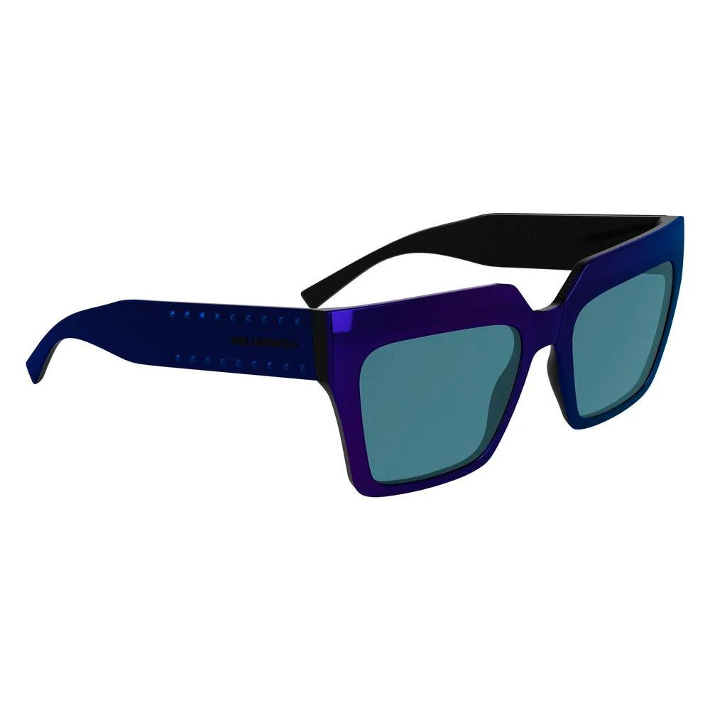 Lunettes de soleil Karl Lagerfeld à injection de bleu