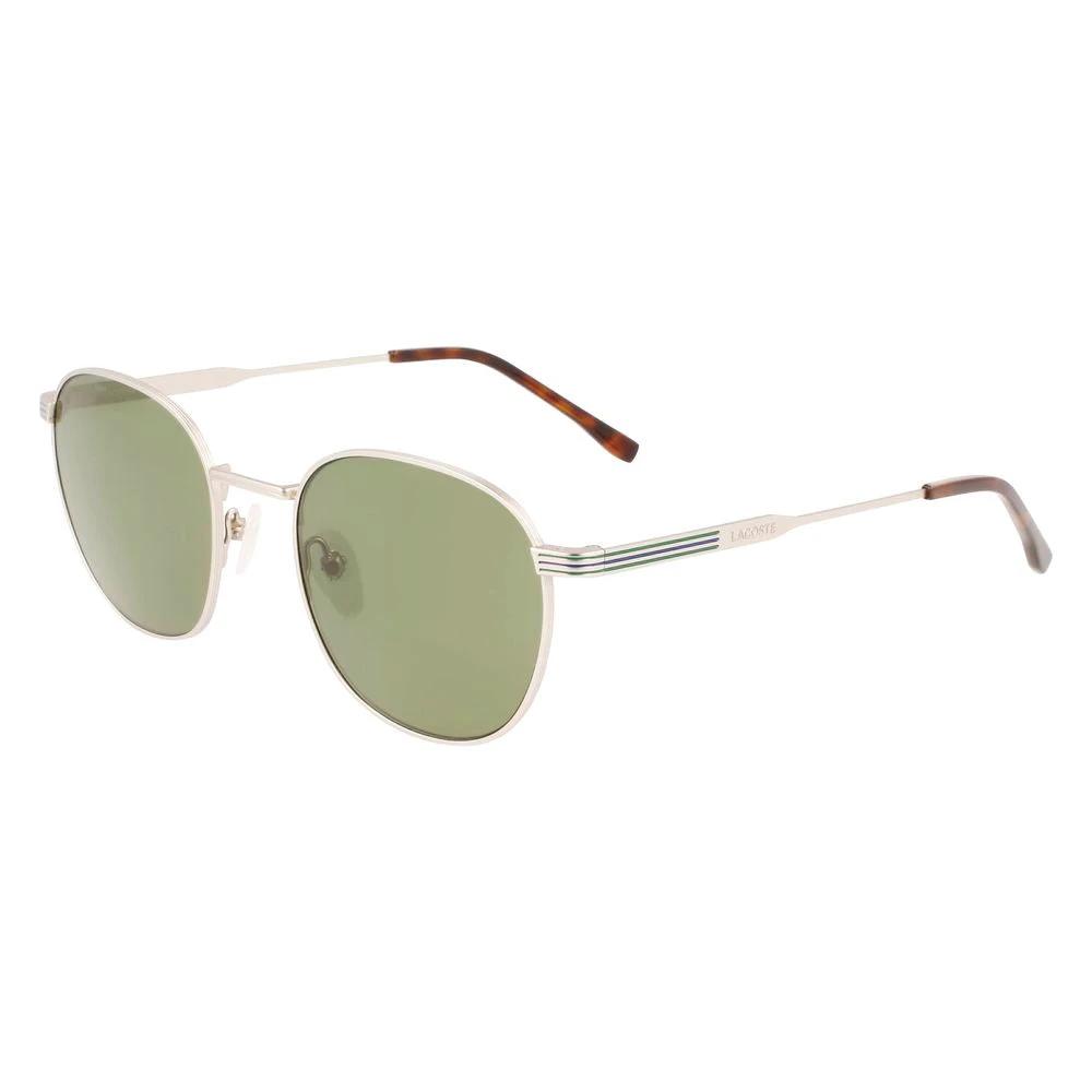 Lunettes de soleil Lacoste en métal gris
