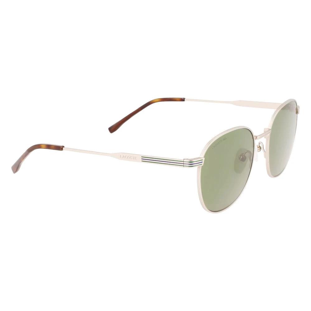 Lunettes de soleil Lacoste en métal gris