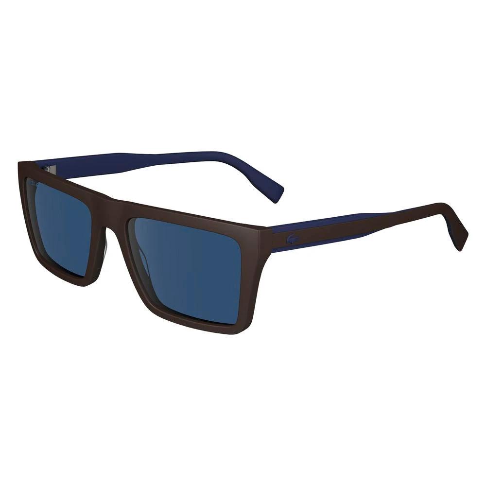 Lunettes de soleil Lacoste marron injectées