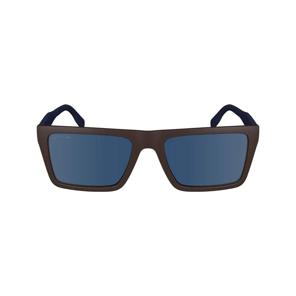 Lunettes de soleil Lacoste marron injectées