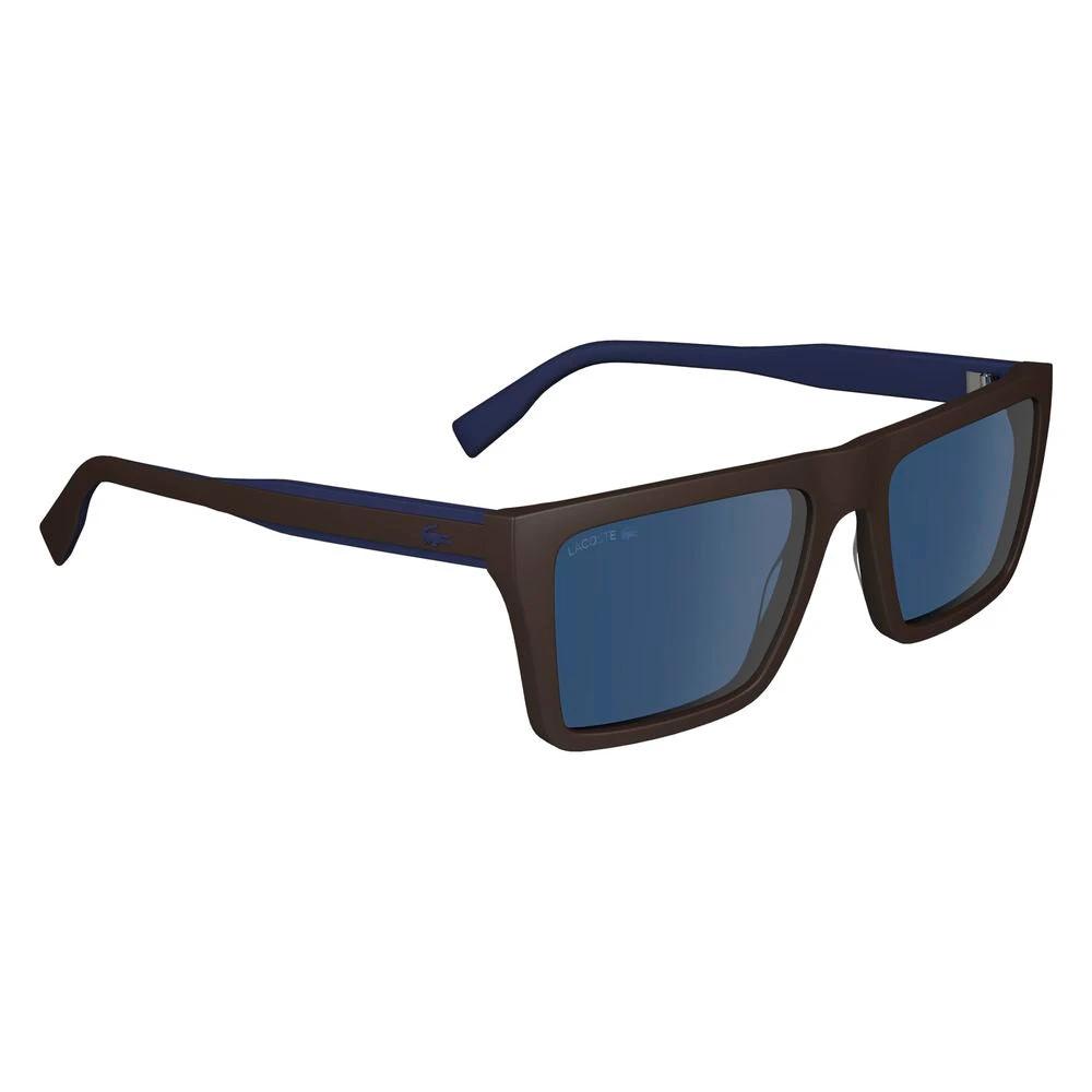 Lunettes de soleil Lacoste marron injectées