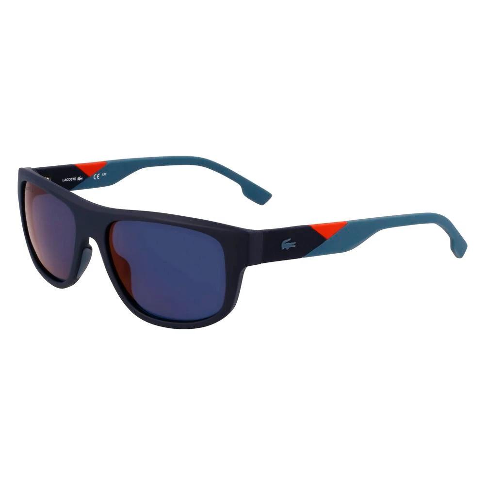 Lunettes de soleil Lacoste bleues injectées