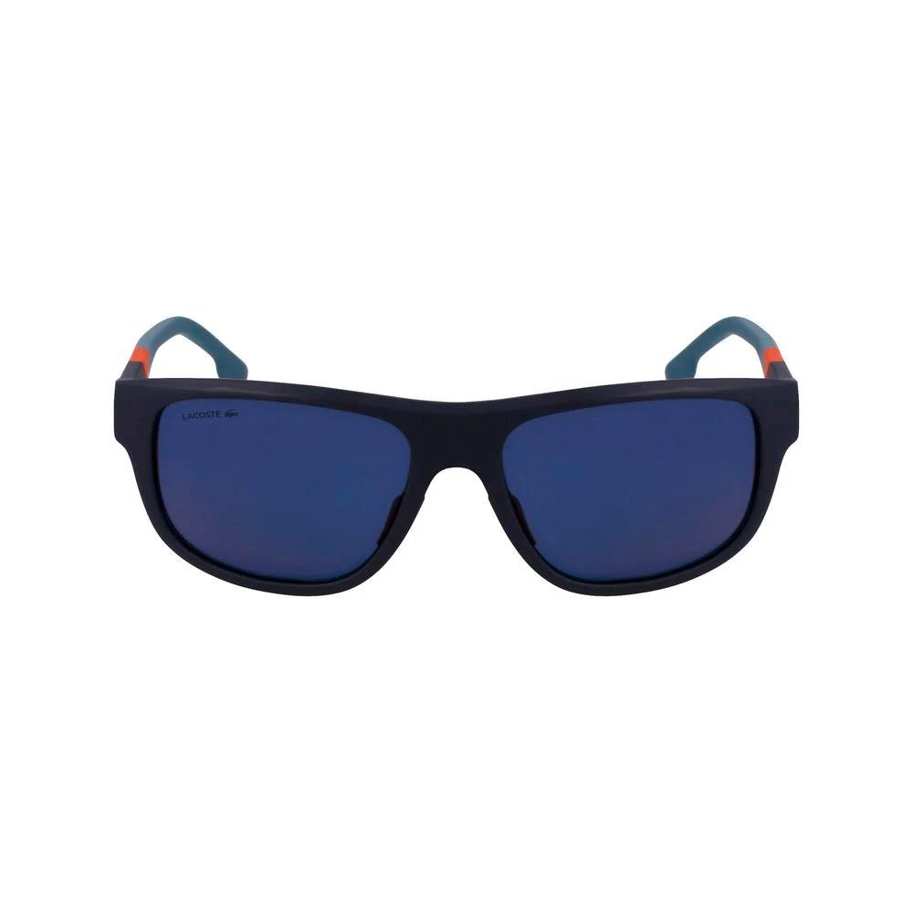 Lunettes de soleil Lacoste bleues injectées