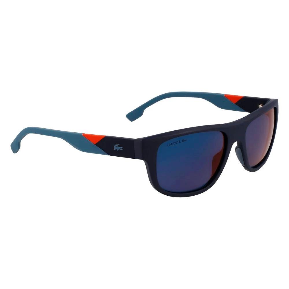 Lunettes de soleil Lacoste bleues injectées