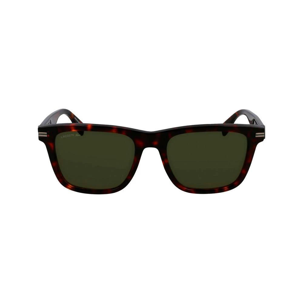 Lunettes de soleil Lacoste en acétate marron