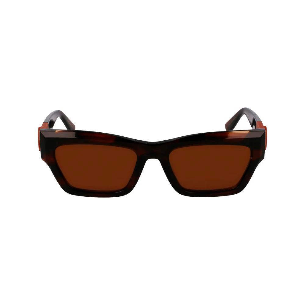 Lunettes de soleil Longchamp en acétate marron
