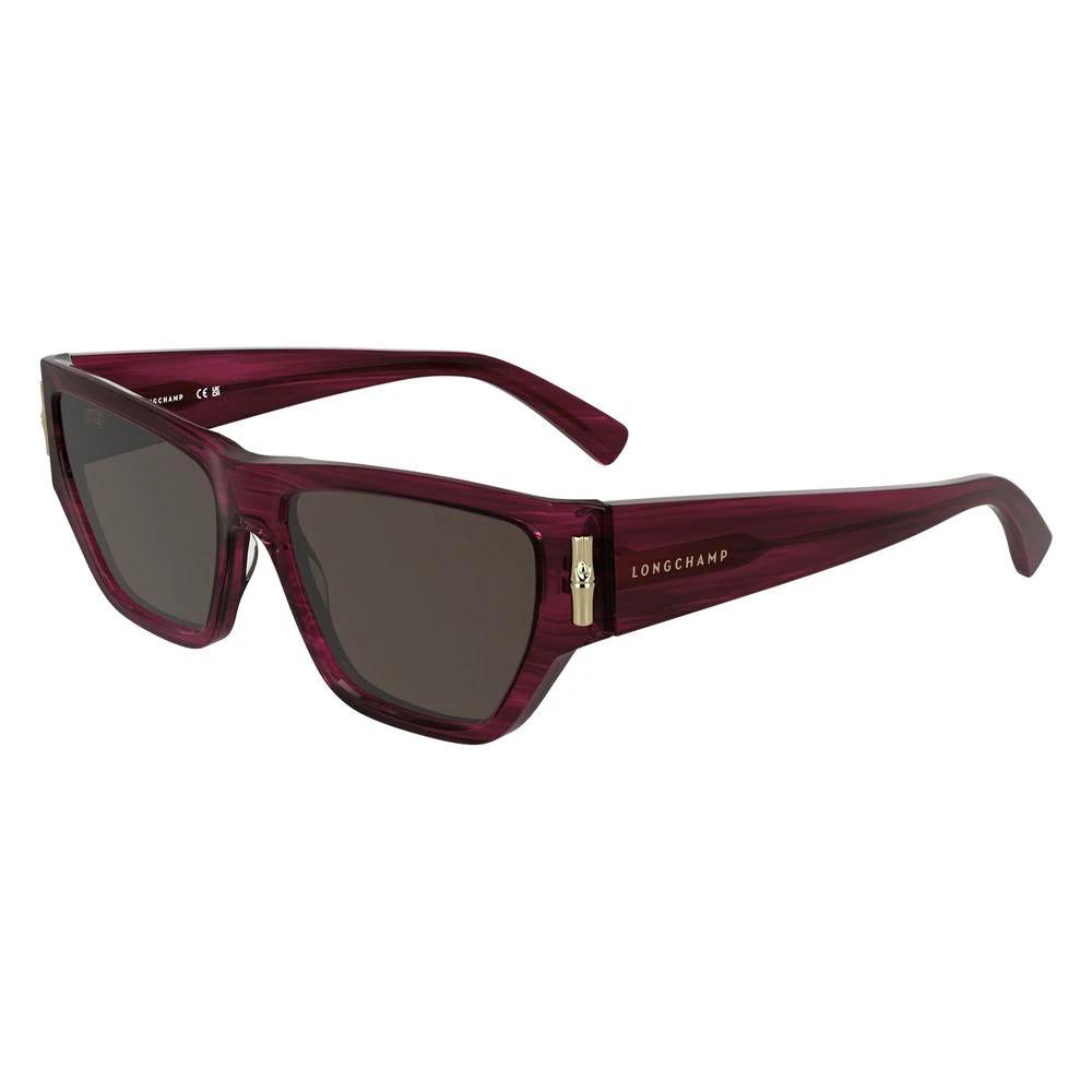 Lunettes de soleil Longchamp en acétate violet