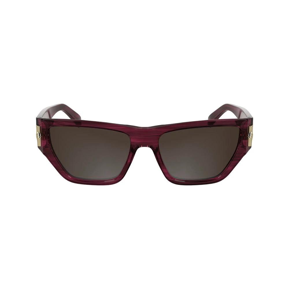 Lunettes de soleil Longchamp en acétate violet