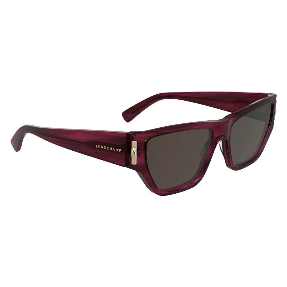 Lunettes de soleil Longchamp en acétate violet
