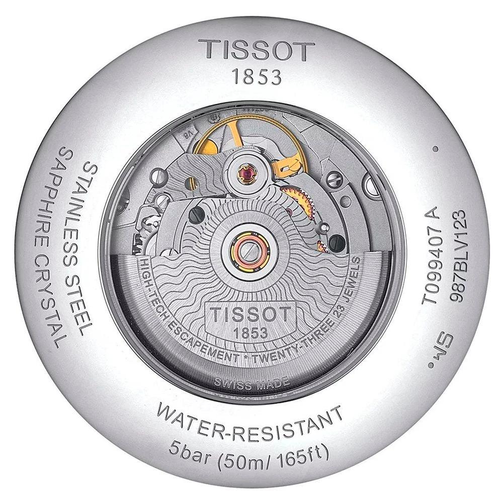 Montre habillée Tissot en acier inoxydable gris