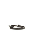 The Row Brown Calf Leather Bos Taurus Thin Belt